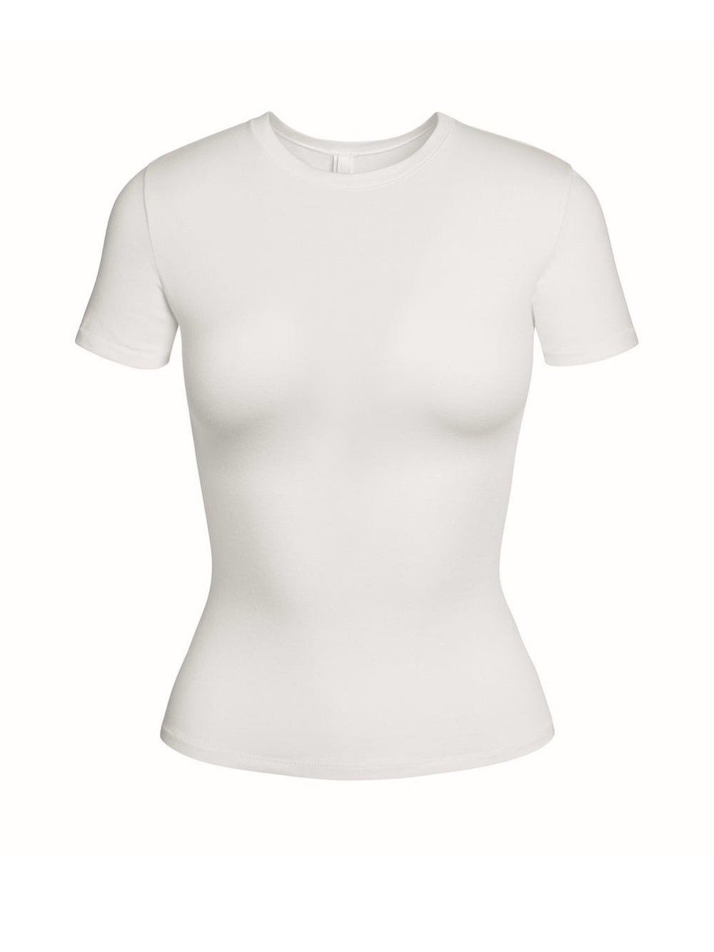 SKIMS set of 2 cotton stretch tees. Black size XS/white size S GUC! - Picture 2 of 12